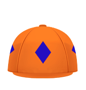 Classic Hat Cover - Light Orange / Royal