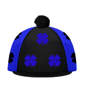 All-around Hat Cover - Black / Royal