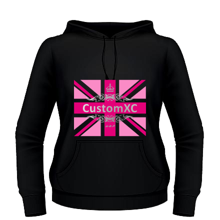 CustomXC GB Eventing - Black / Fuchsia / Pink