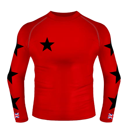 Union Jack XC Colours - Red / Black