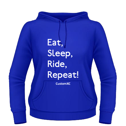 Eat Sleep Ride Repeat - Royal / White