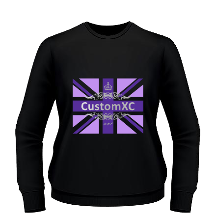 CustomXC GB Eventing - Black / Purple / Lilac