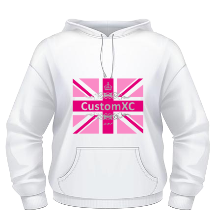 CustomXC GB Eventing - White / Fuchsia / Pink