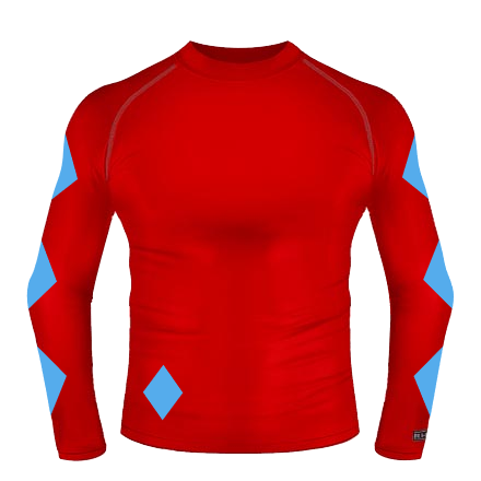 Kids XC Colours - Red / Capri