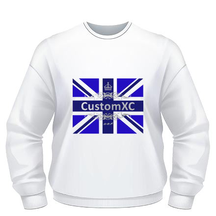 CustomXC GB Eventing - White / Navy / Royal