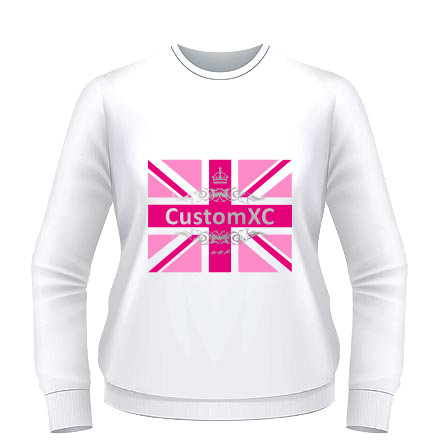 CustomXC GB Eventing - White / Fuchsia / Pink