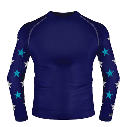 Kids XC Colours - Navy / Silver Glitter / Capri Glitter