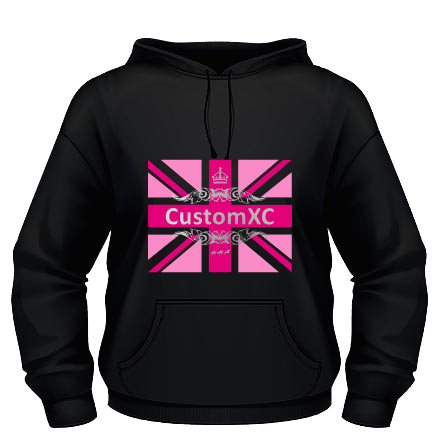 CustomXC GB Eventing - Black / Fuchsia / Pink