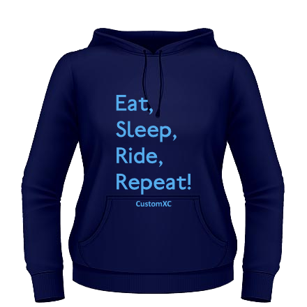 Eat Sleep Ride Repeat - Navy / Capri