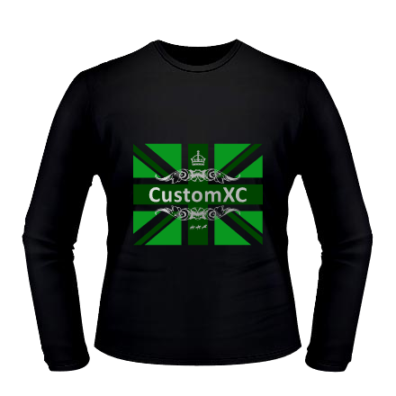 CustomXC GB Eventing - Black / Bottle / Emerald